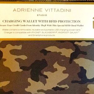 Charging Camouflage Wallet Purse